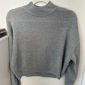 h&m divided gray sweater